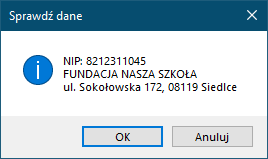 Weryfikacja danych GUS